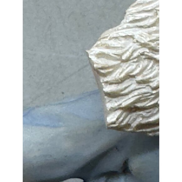 Boy Angel Figurine With Teddy Bear & Baseball Bat Hand-Painted Resin 5.5" Tall C - Picture 6 of 9